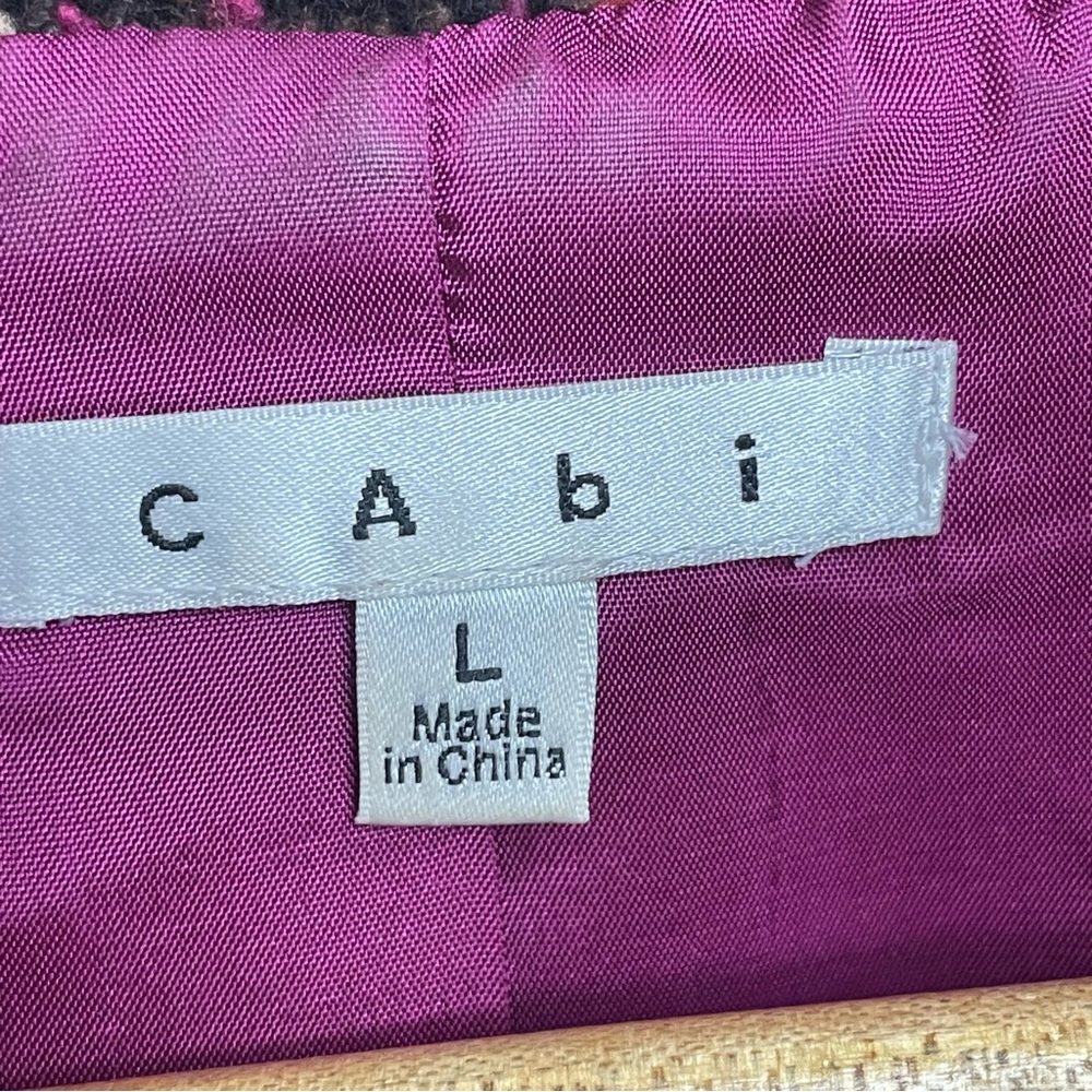 CAbi Plaid Vest with Button Detail - Picture 2 of 9